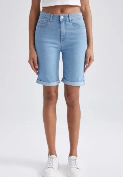 DeFacto Bermuda - Jeansshort - Blue
