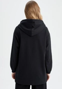 DeFacto Sweater Met Rits - Black -DeFacto 6b3469e845a04681aff6b14f1189609f