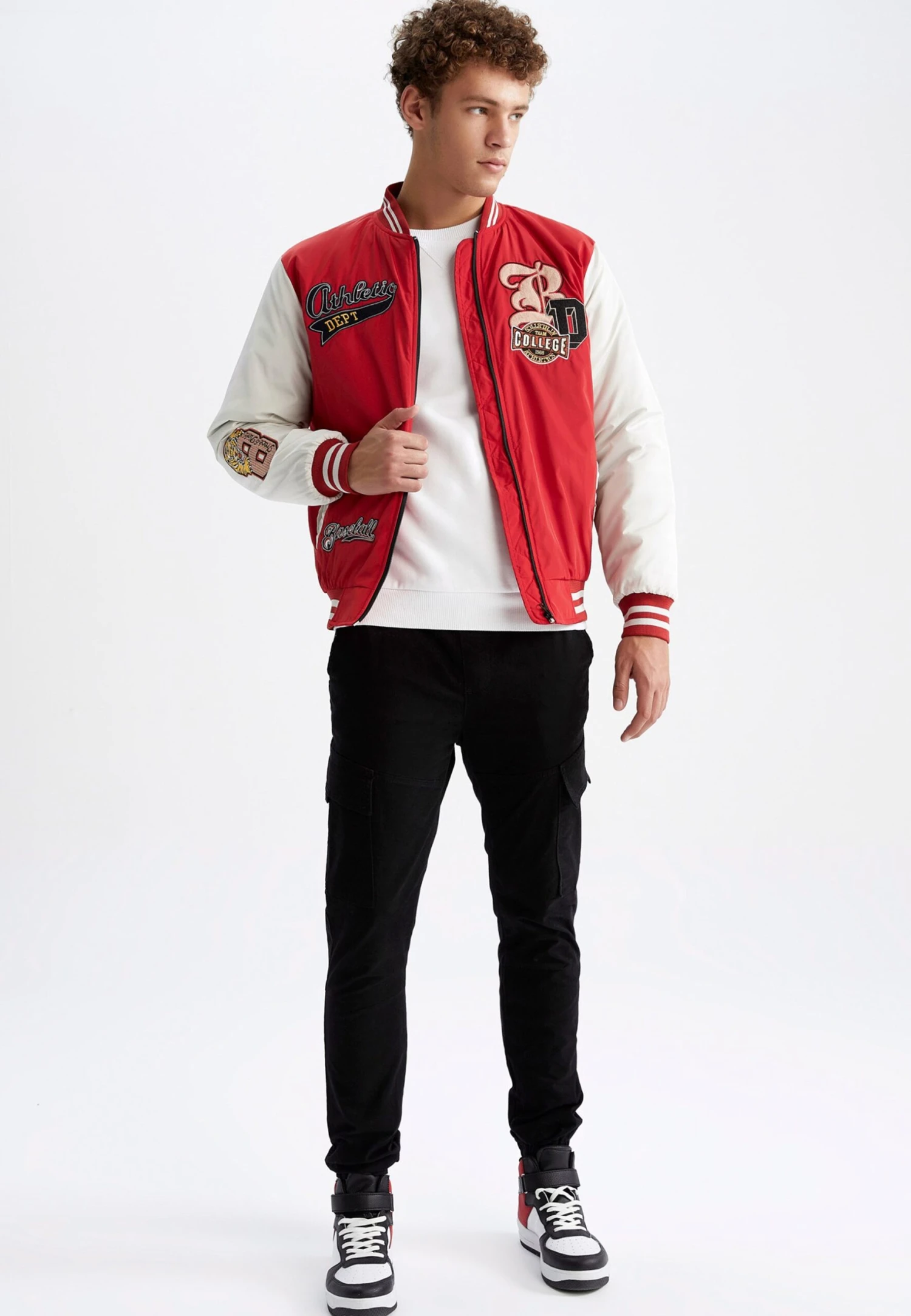 DeFacto Bomberjacks - Red 4 DeFacto Bomberjacks - Red - Afbeelding 2