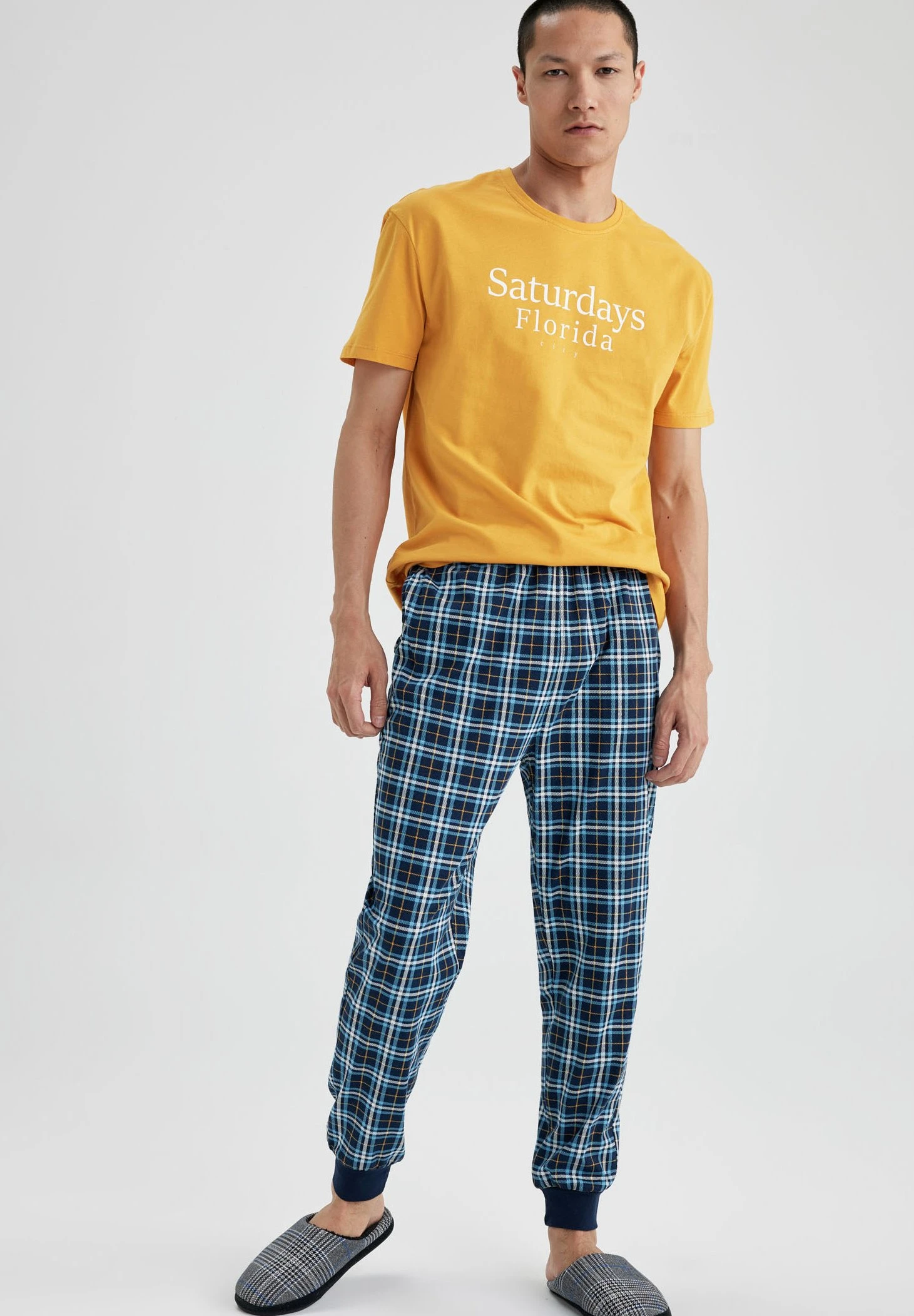 DeFacto Set Regular Fit - Pyjama - Yellow 4 DeFacto Set Regular Fit - Pyjama - Yellow - Afbeelding 2