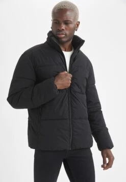 DeFacto Slim Fit - Winterjas - Black