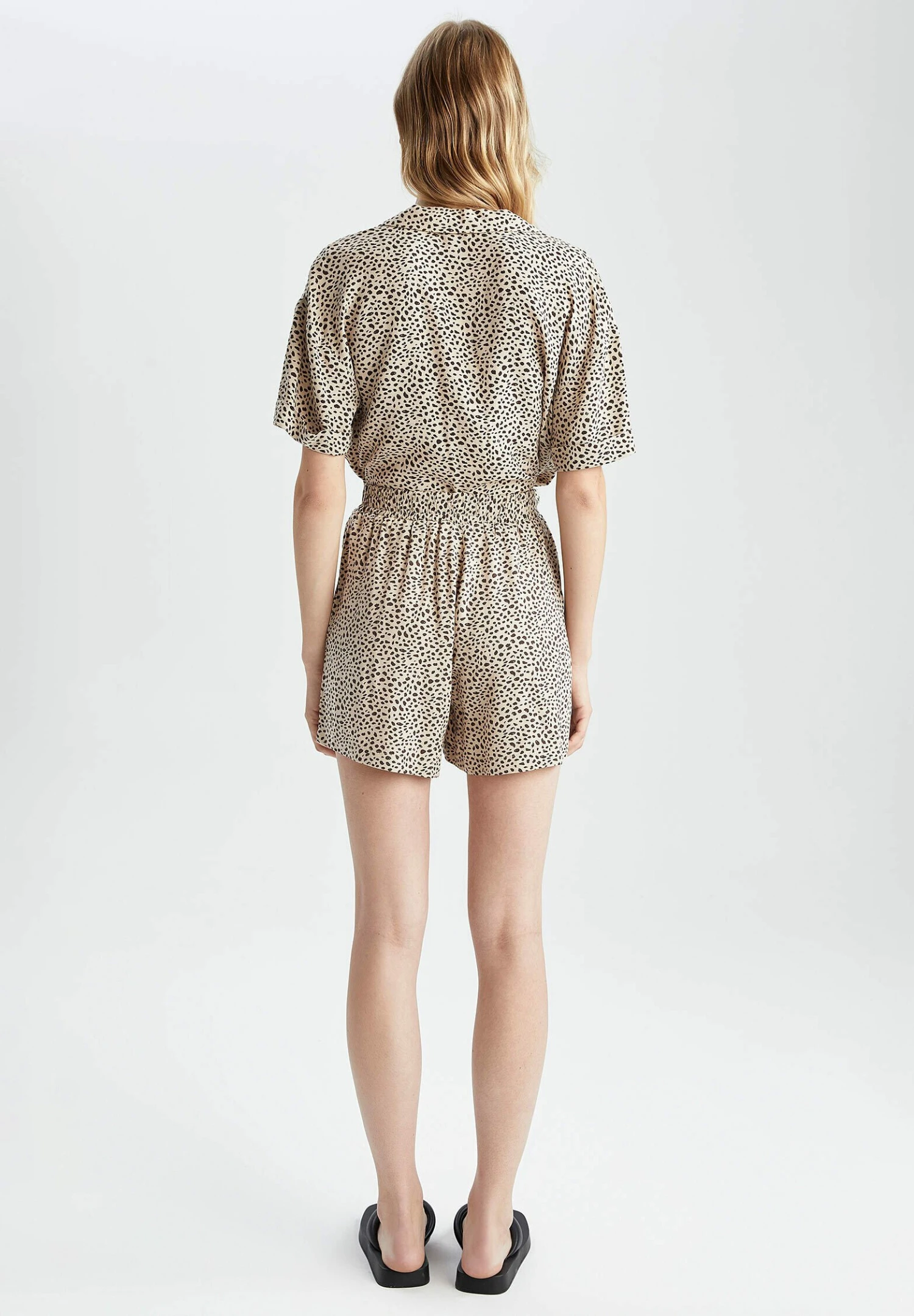 DeFacto Regular Fit - Shorts - Black 5 DeFacto Regular Fit - Shorts - Black - Afbeelding 3