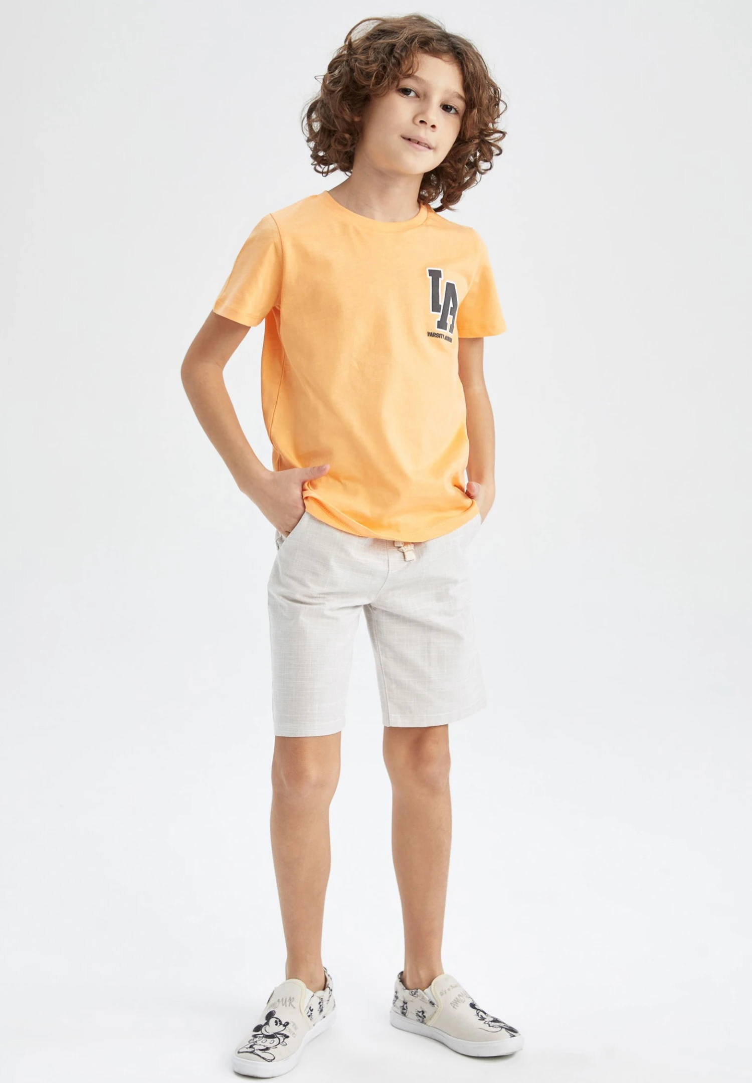 DeFacto Shorts - Beige 4 DeFacto Shorts - Beige - Afbeelding 2