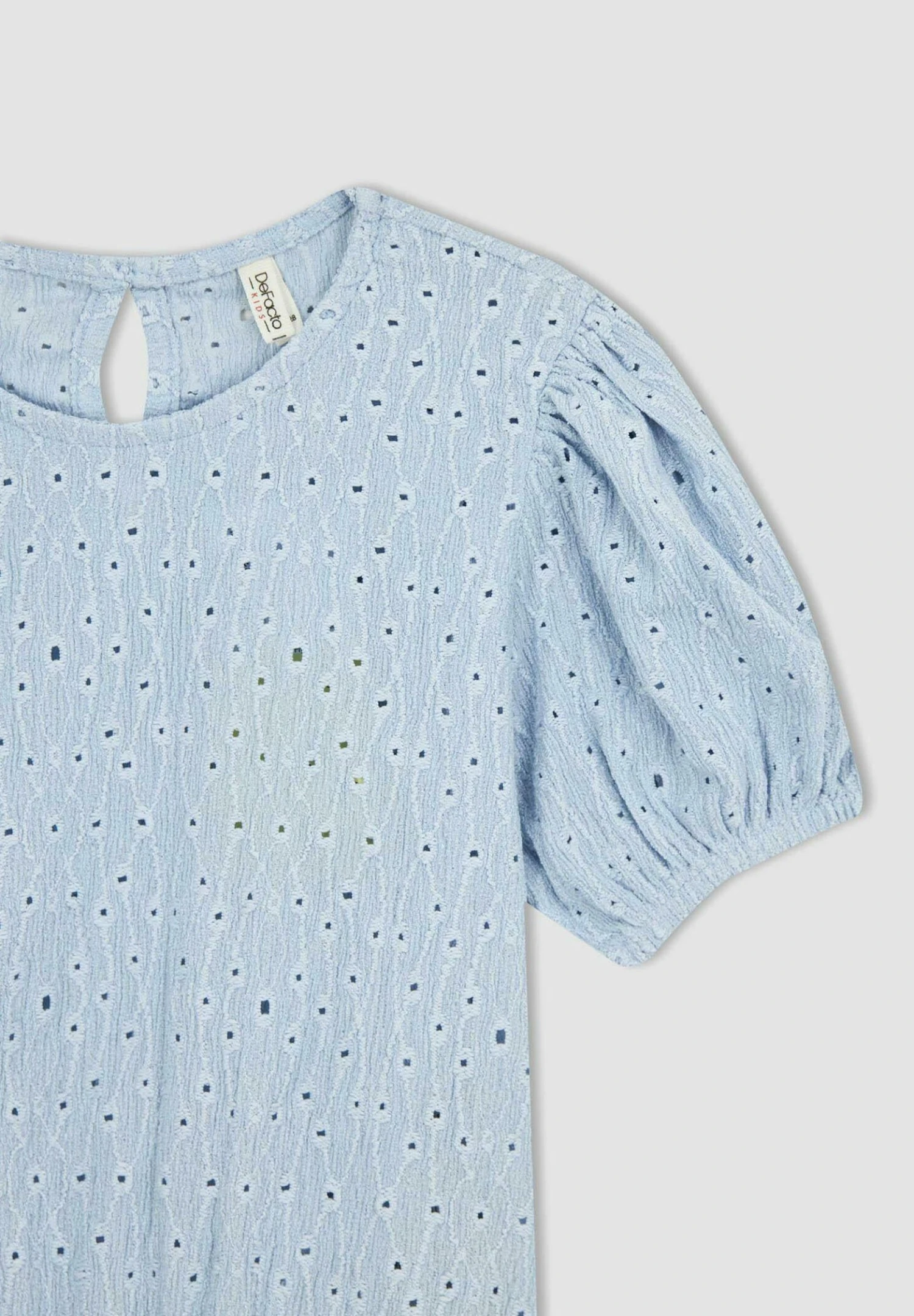 DeFacto Regular Fit- Blouse - Blue 5 DeFacto Regular Fit- Blouse - Blue - Afbeelding 3