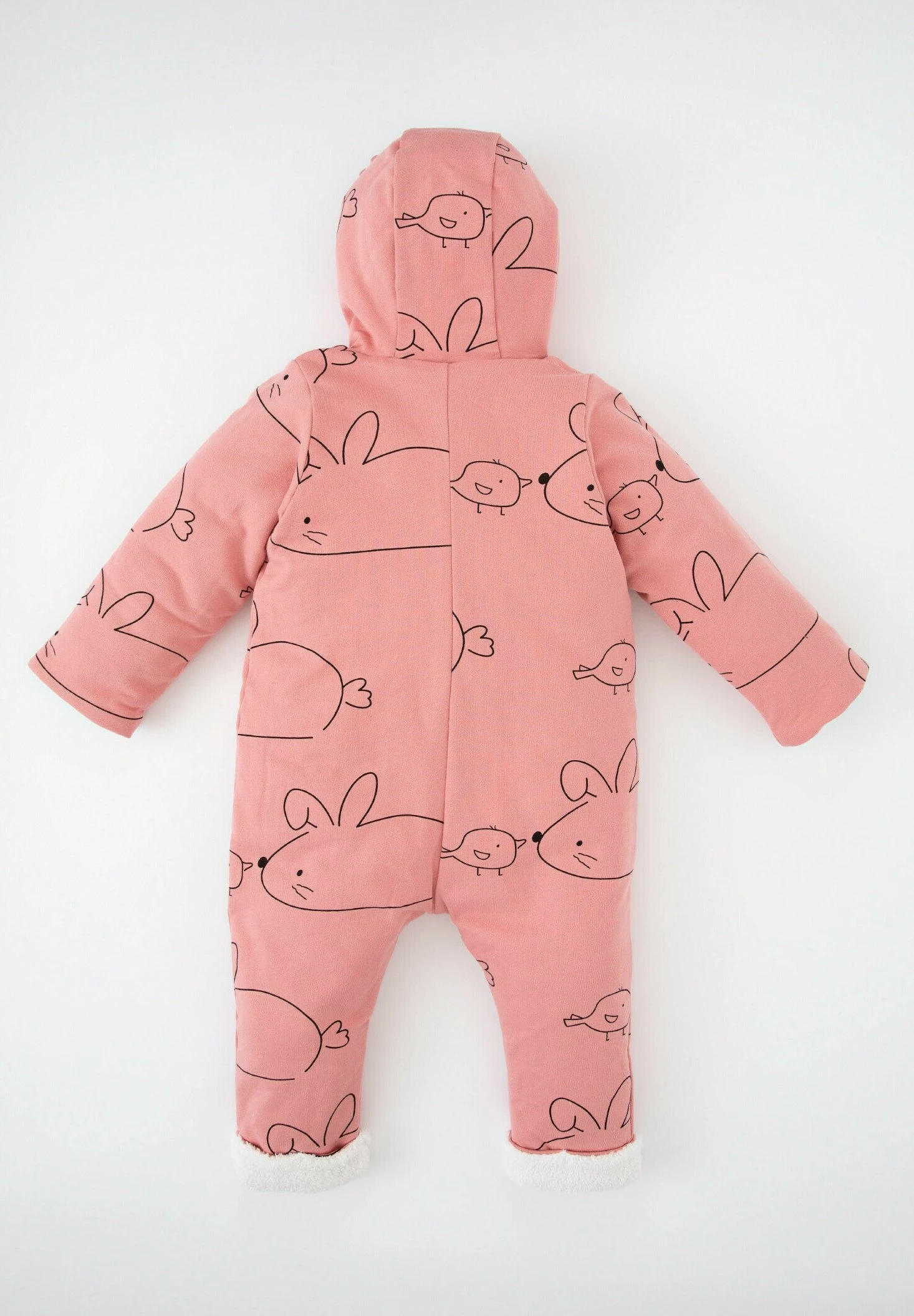 DeFacto Regular Fit - Pyjama - Pink 4 DeFacto Regular Fit - Pyjama - Pink - Afbeelding 2