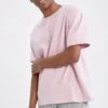 DeFacto Boxy Fit - T-Shirt Basic - Pink 1 DeFacto Boxy Fit - T-Shirt Basic - Pink -DeFacto 6e440b3d328e428ea1ebd007ef6f847b