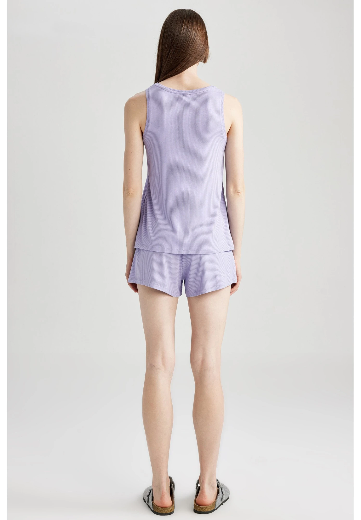 DeFacto Set Regular Fit - Pyjama - Purple 5 DeFacto Set Regular Fit - Pyjama - Purple - Afbeelding 3