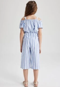 DeFacto Wide Leg - Shorts - Blue 8 DeFacto Wide Leg - Shorts - Blue -DeFacto 6ee34aeb695040769dbd64254872eec0