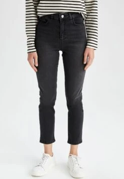 DeFacto Vintage- Slim Fit Jeans - Black