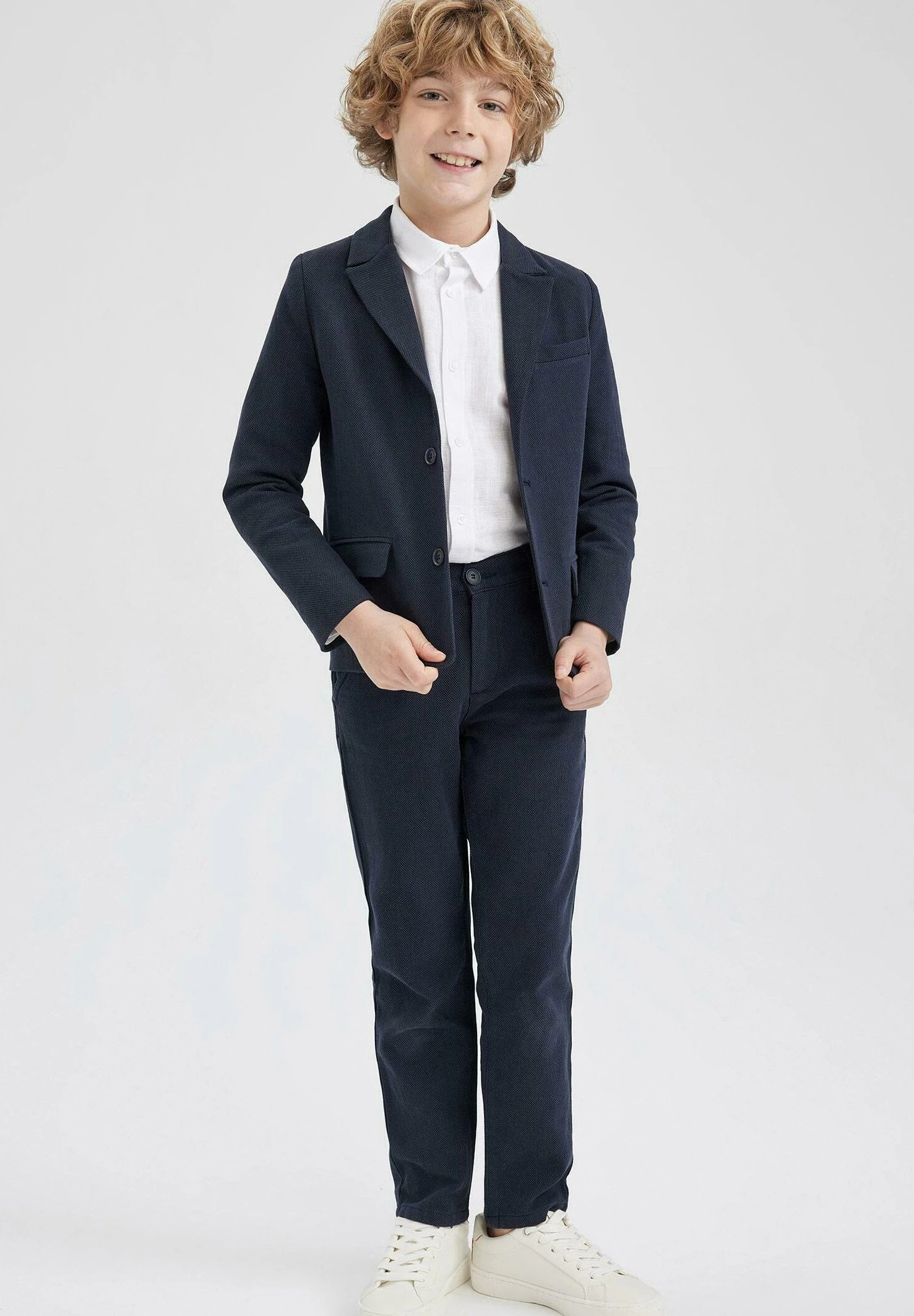 DeFacto Regular Fit - Chino - Indigo 3 DeFacto Regular Fit - Chino - Indigo