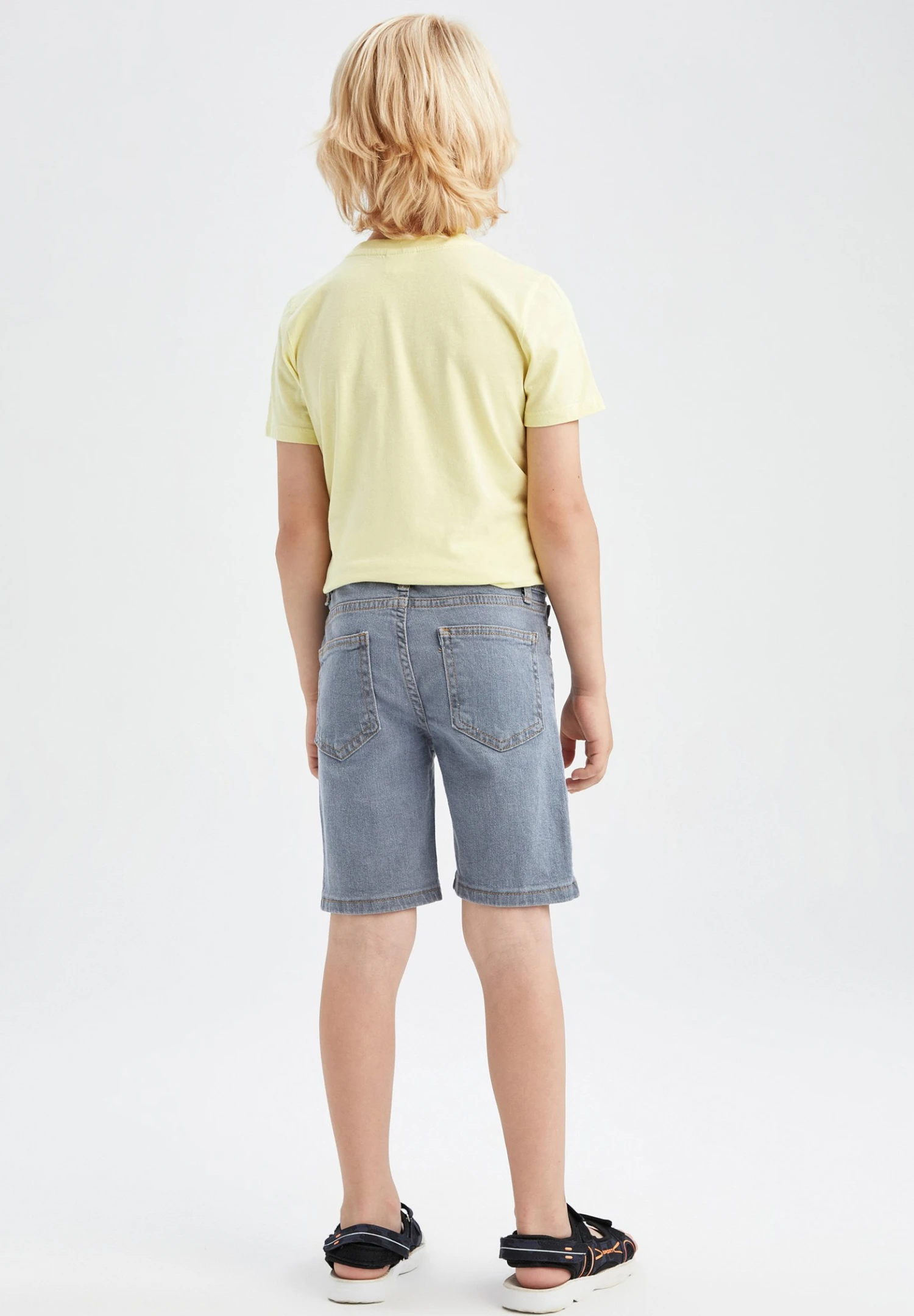 DeFacto Jeansshort - Indigo 5 DeFacto Jeansshort - Indigo - Afbeelding 3