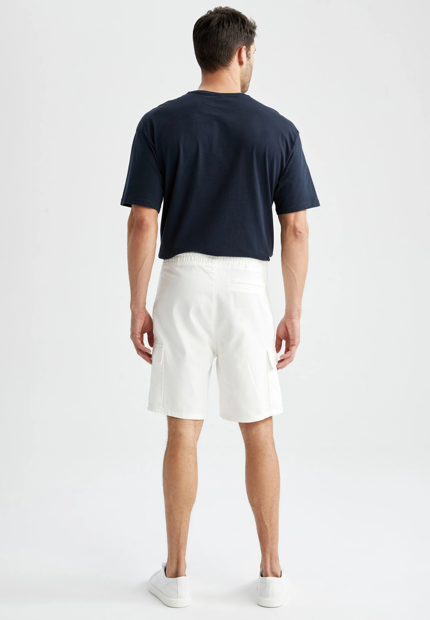 DeFacto Shorts - White 5 DeFacto Shorts - White - Afbeelding 3