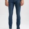 DeFacto Sergio Trouser - Slim Fit Jeans - Blue -DeFacto 713ddbd9477d48139f44a6b58679fb5a