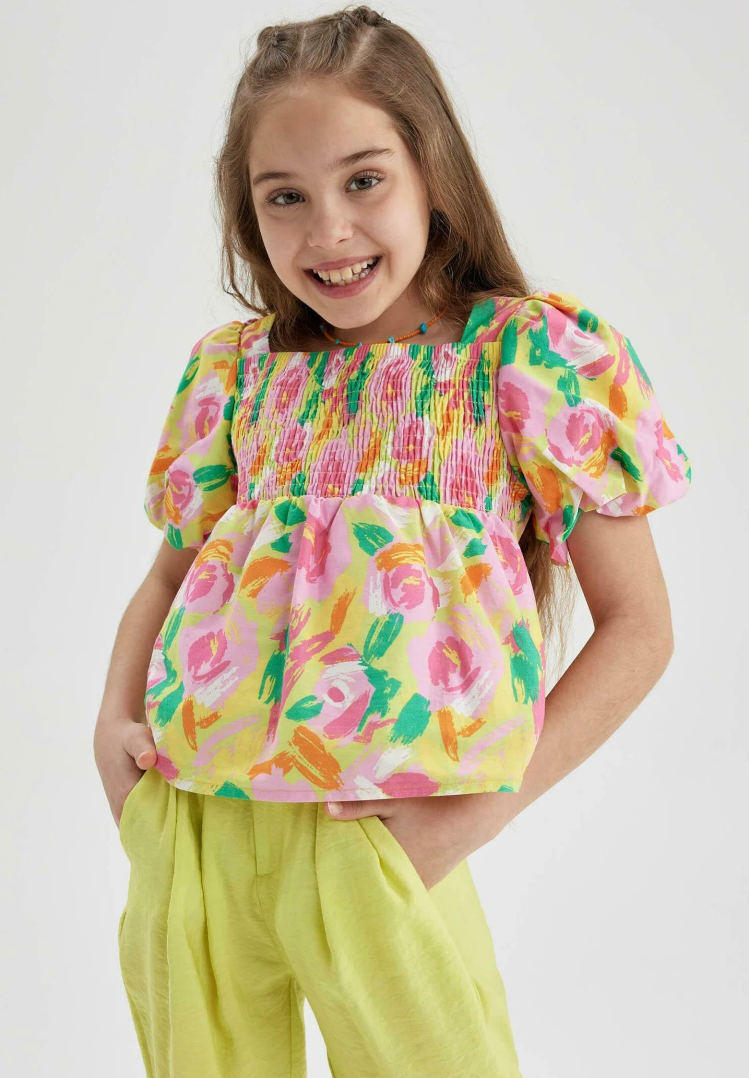 DeFacto Blouse - Green 4 DeFacto Blouse - Green - Afbeelding 2