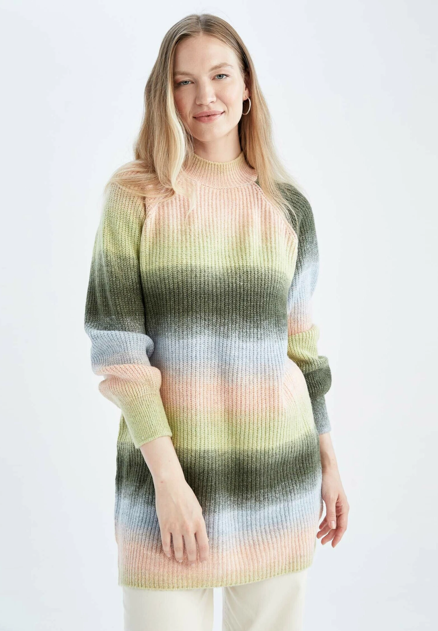 DeFacto Regular Fit - Trui - Green 3 DeFacto Regular Fit - Trui - Green