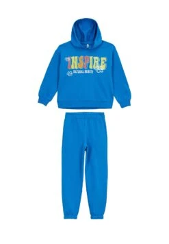 DeFacto Regular Fit Set- Trainingspak - Turquoise