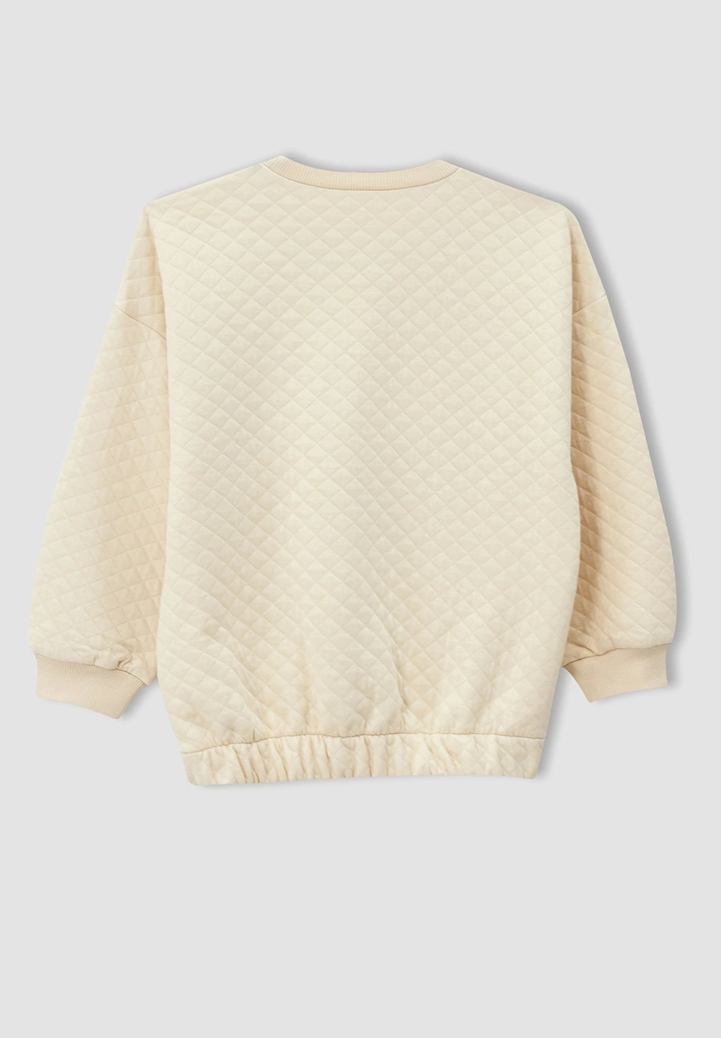 DeFacto Relax Fit- Sweater - Ecru 4 DeFacto Relax Fit- Sweater - Ecru - Afbeelding 2