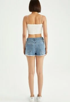 DeFacto Hot- Jeansshort - Blue 8 DeFacto Hot- Jeansshort - Blue -DeFacto 730cf311017c41b69dde131fbd8b88b1