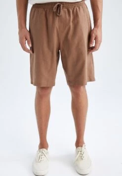 DeFacto Regular Fit - Shorts - Brown
