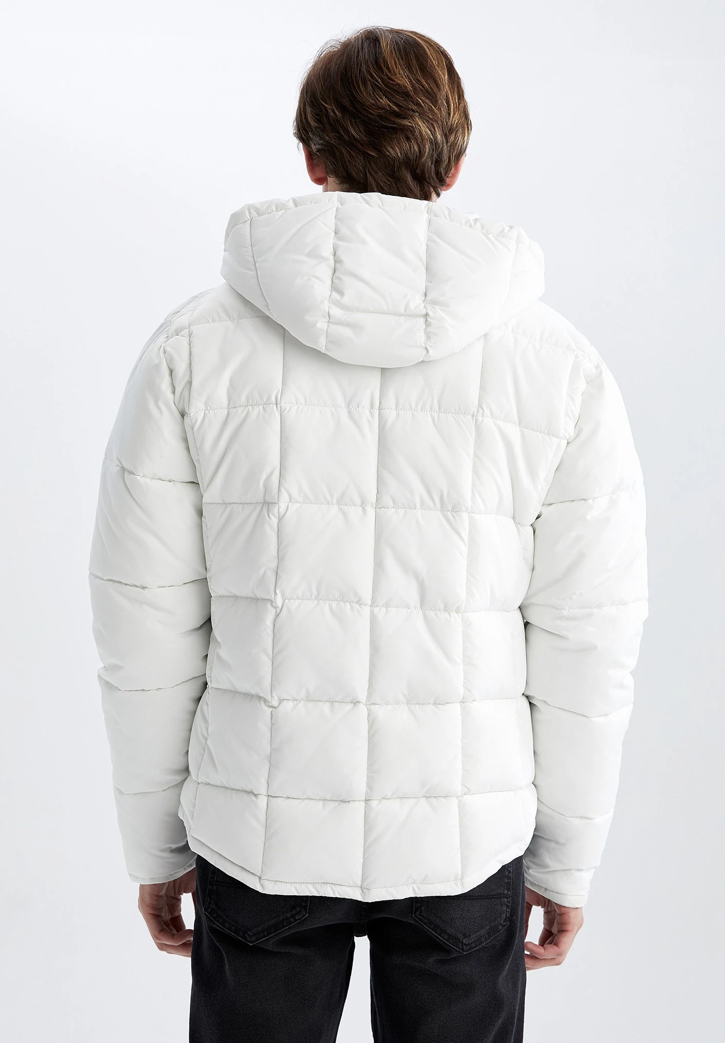 DeFacto Regular Fit- Winterjas - White 5 DeFacto Regular Fit- Winterjas - White - Afbeelding 3