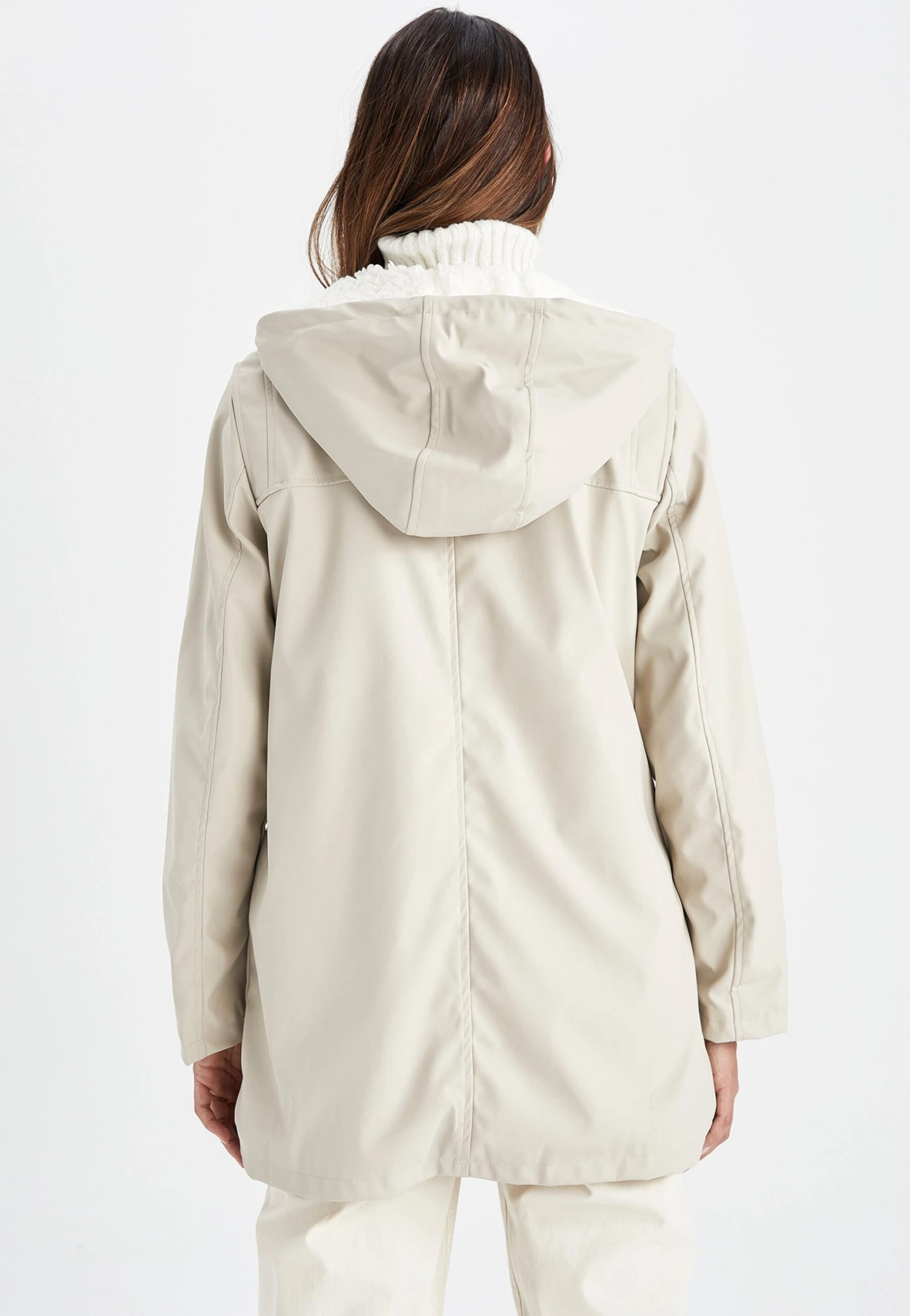 DeFacto Relax Fit - Parka - Beige 5 DeFacto Relax Fit - Parka - Beige - Afbeelding 3