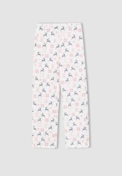 DeFacto 2Pack Regular Fit- Pyjama - Purple -DeFacto 7465e4e941184c80a5dd13196246b4ce