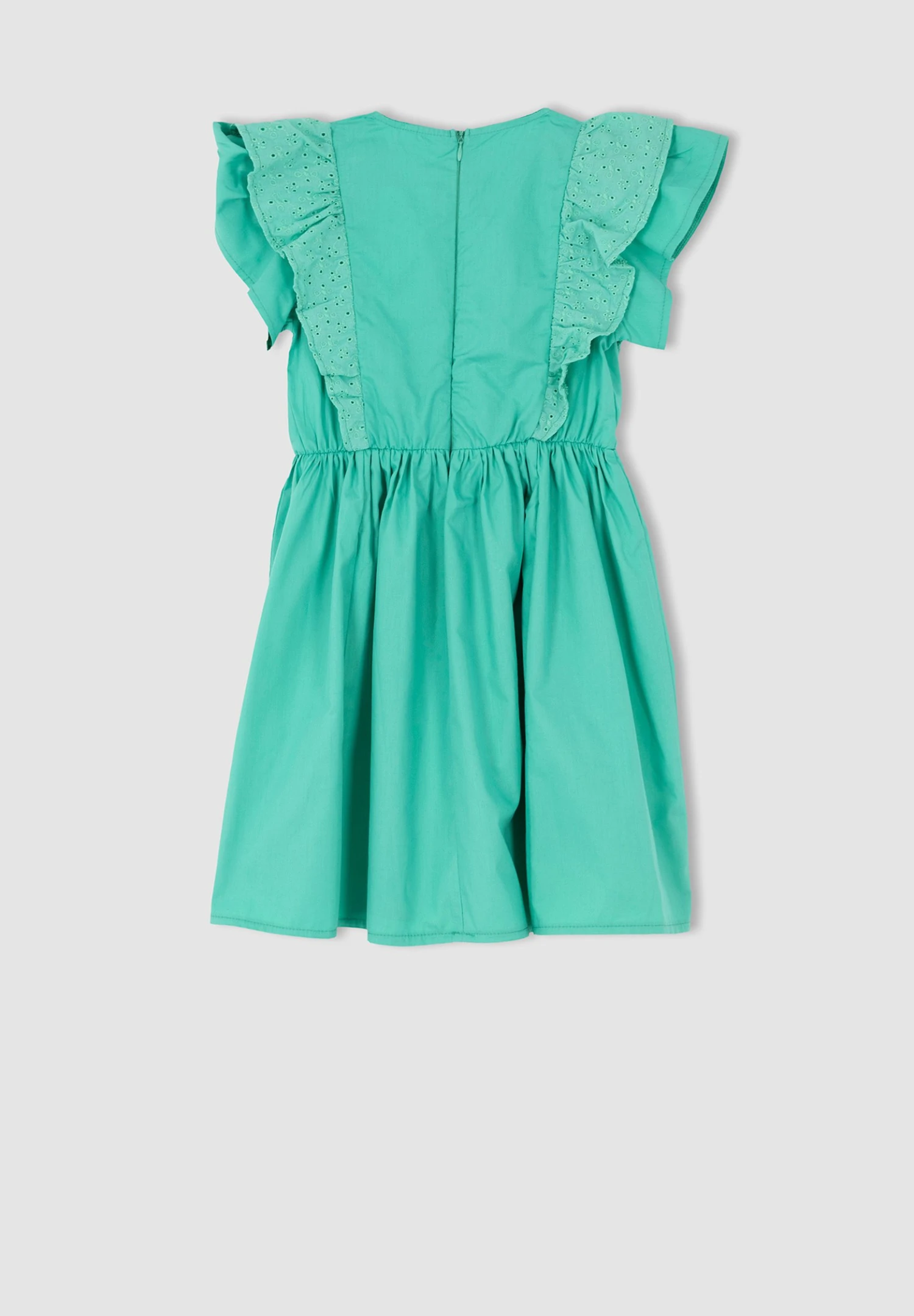 DeFacto Regular Fit - Jurk - Turquoise 4 DeFacto Regular Fit - Jurk - Turquoise - Afbeelding 2