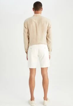 DeFacto Regular Fit- Shorts - Ecru 7 DeFacto Regular Fit- Shorts - Ecru -DeFacto 74f1bff2d9aa4162a67def7a9183450f