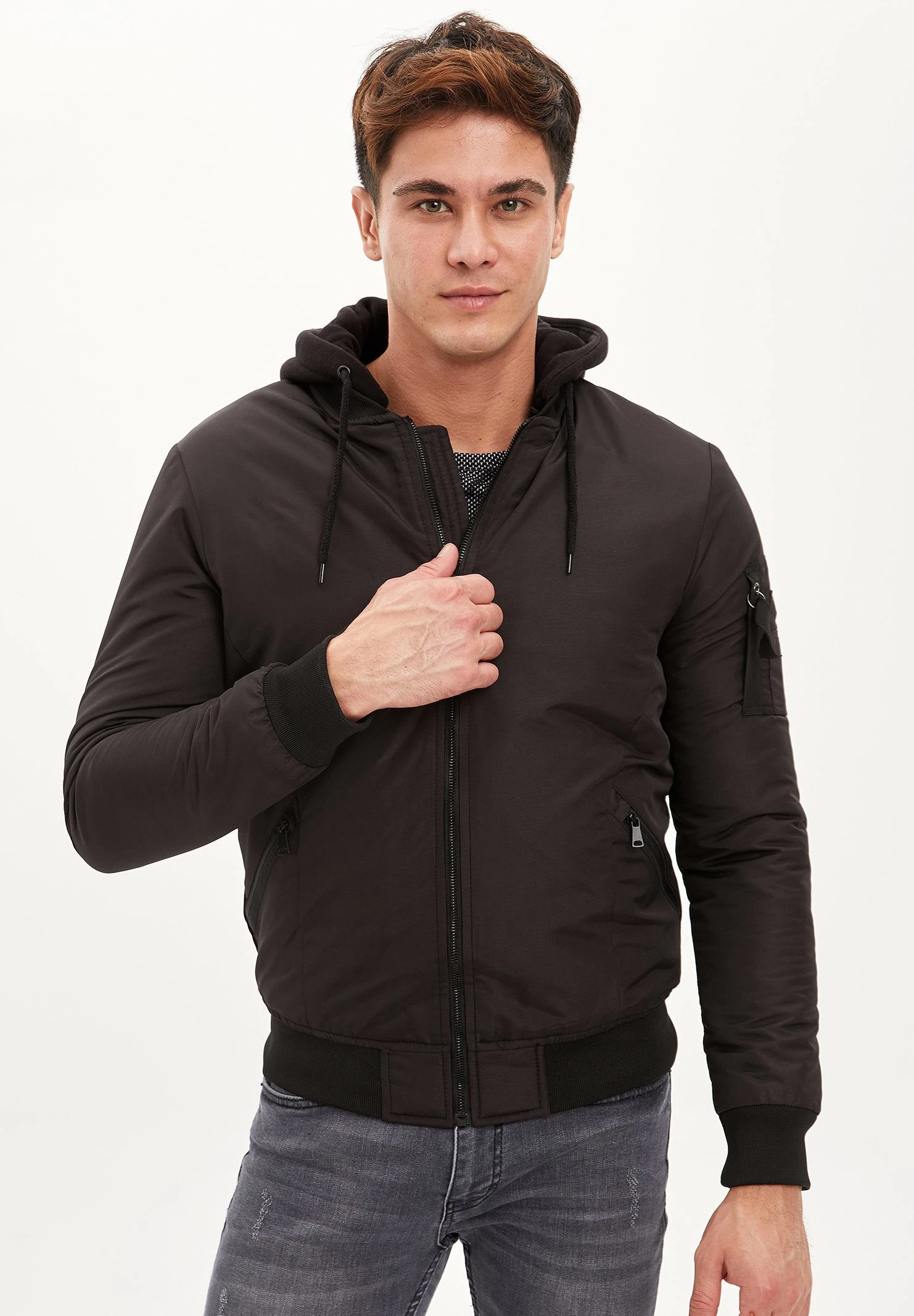 DeFacto Jas - Black 3 DeFacto Jas - Black