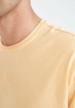 DeFacto T-Shirt Basic - Orange -DeFacto 7505b82d777e46af9516d3d2e88c9e70
