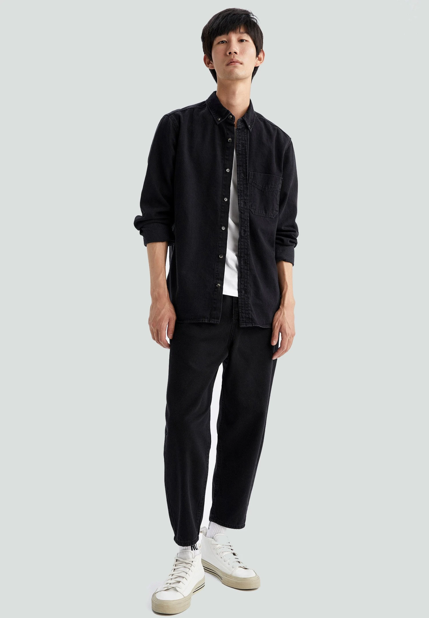 DeFacto Spijkerjas - Black 4 DeFacto Spijkerjas - Black - Afbeelding 2