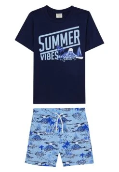 DeFacto Set Regular Fit - Badpak - Navy