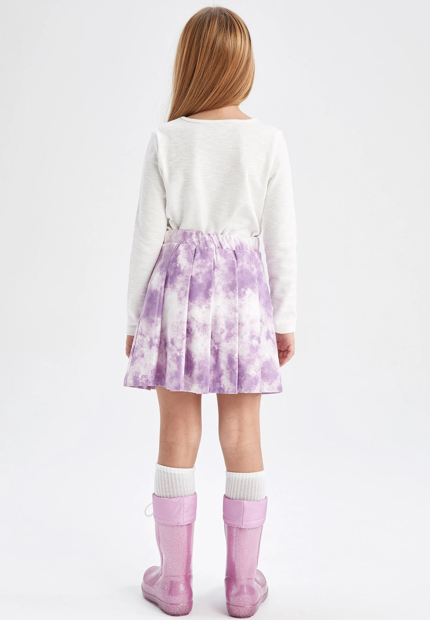 DeFacto A-Lijn Rok - Purple 5 DeFacto A-Lijn Rok - Purple - Afbeelding 3