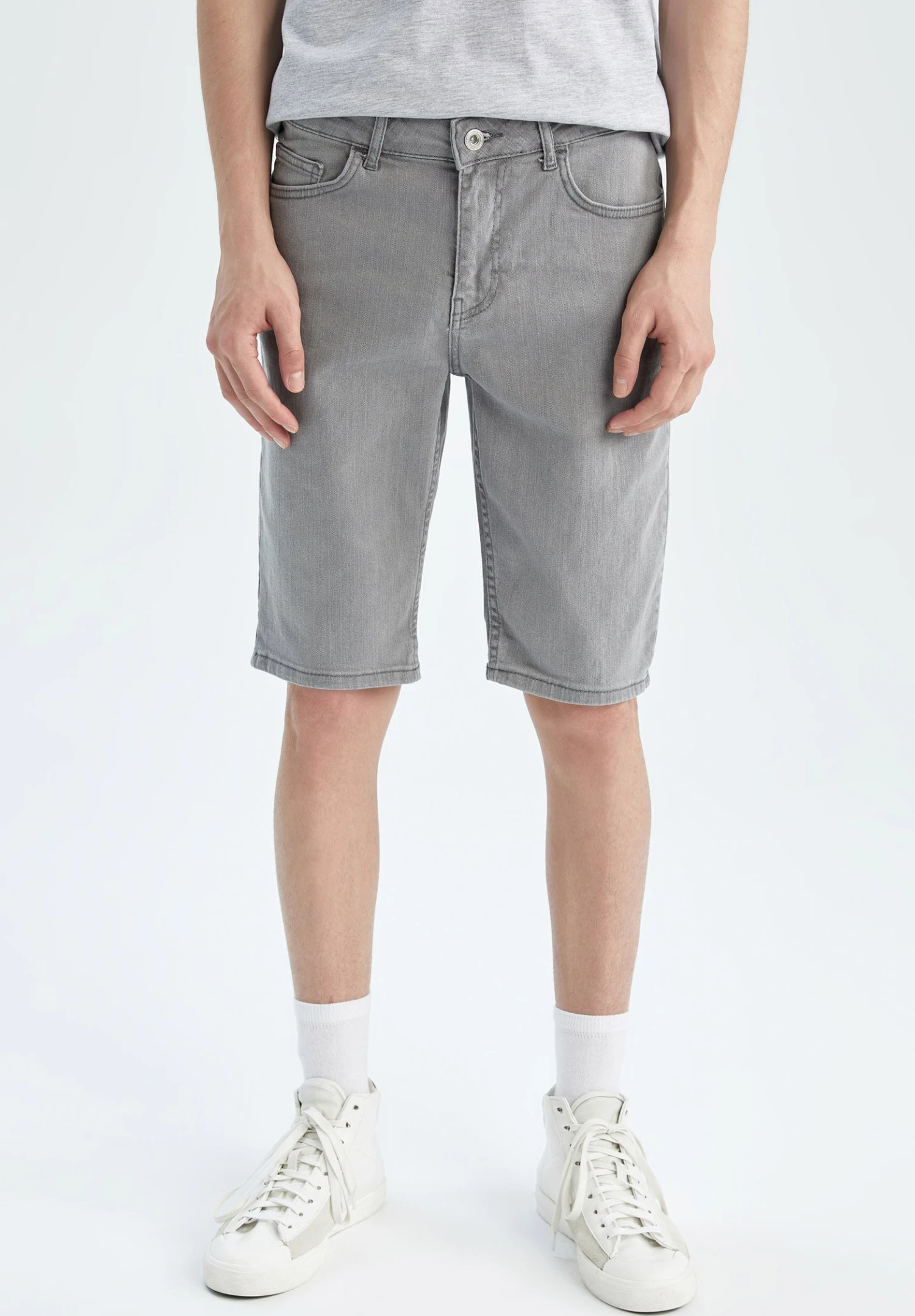 DeFacto Jeansshort - Grey 3 DeFacto Jeansshort - Grey