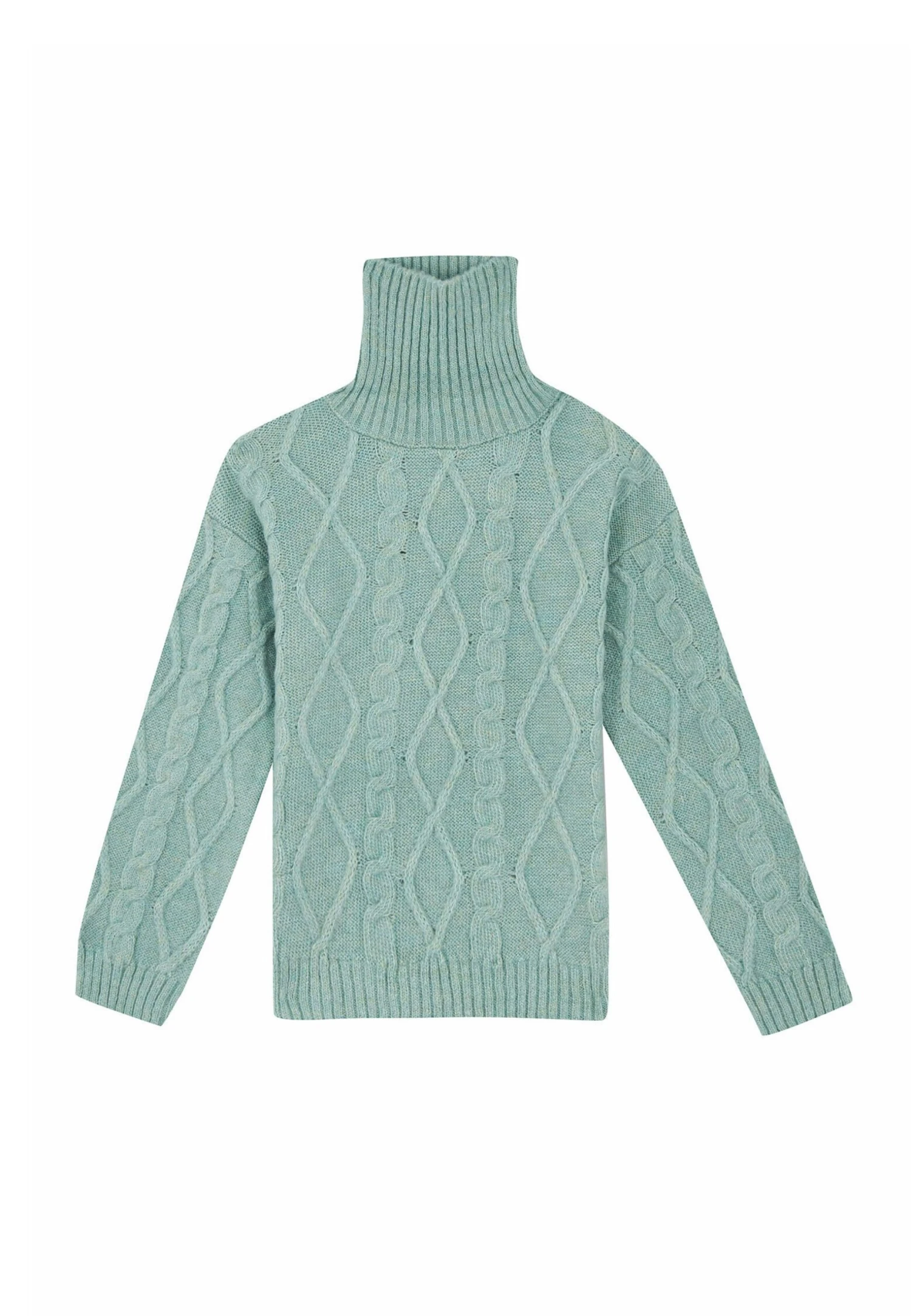 DeFacto Regular Fit - Trui - Turquoise 3 DeFacto Regular Fit - Trui - Turquoise