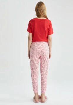 DeFacto Regular Fit- Pyjamabroek - Pink -DeFacto 772b32df7eff4fd599abad27694b833d