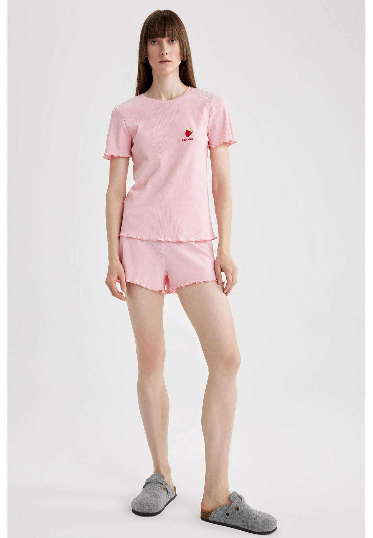 DeFacto Set Regular Fit - Pyjama - Pink 4 DeFacto Set Regular Fit - Pyjama - Pink - Afbeelding 2