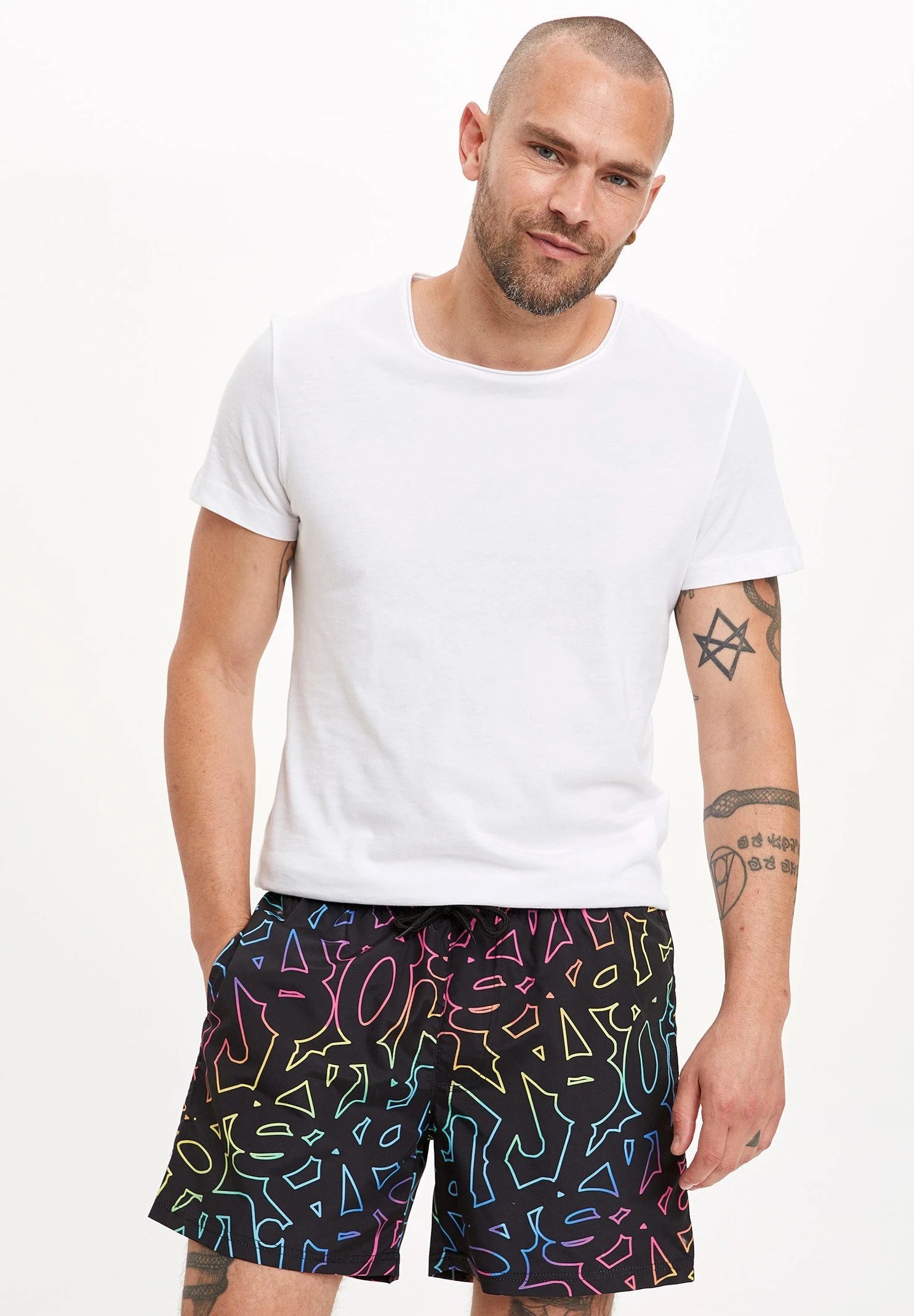 DeFacto Zwemshorts - Black 3 DeFacto Zwemshorts - Black