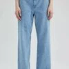 DeFacto Wide Leg - Flared Jeans - Blue -DeFacto 78c7945d97704941bd35f319e68b4985
