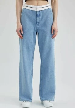 DeFacto Wide Leg - Flared Jeans - Blue