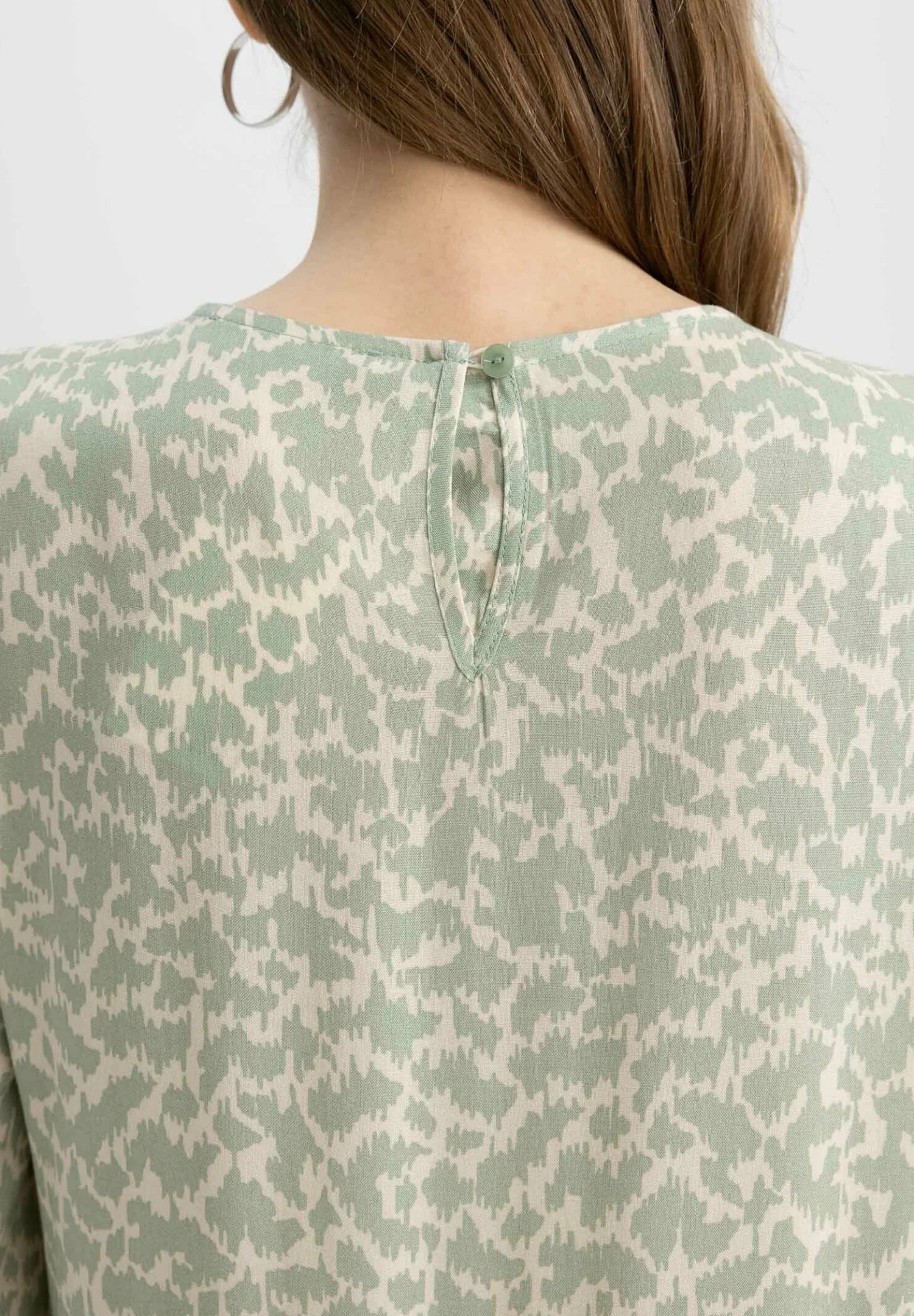 DeFacto Tiered - Jurk - Green 6 DeFacto Tiered - Jurk - Green - Afbeelding 4