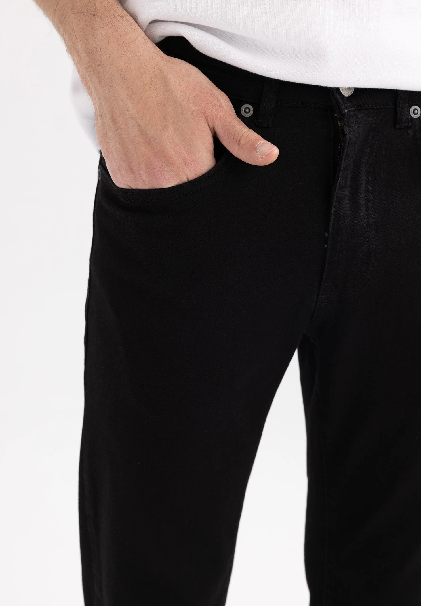 DeFacto Slim Fit Jeans - Black 6 DeFacto Slim Fit Jeans - Black - Afbeelding 4
