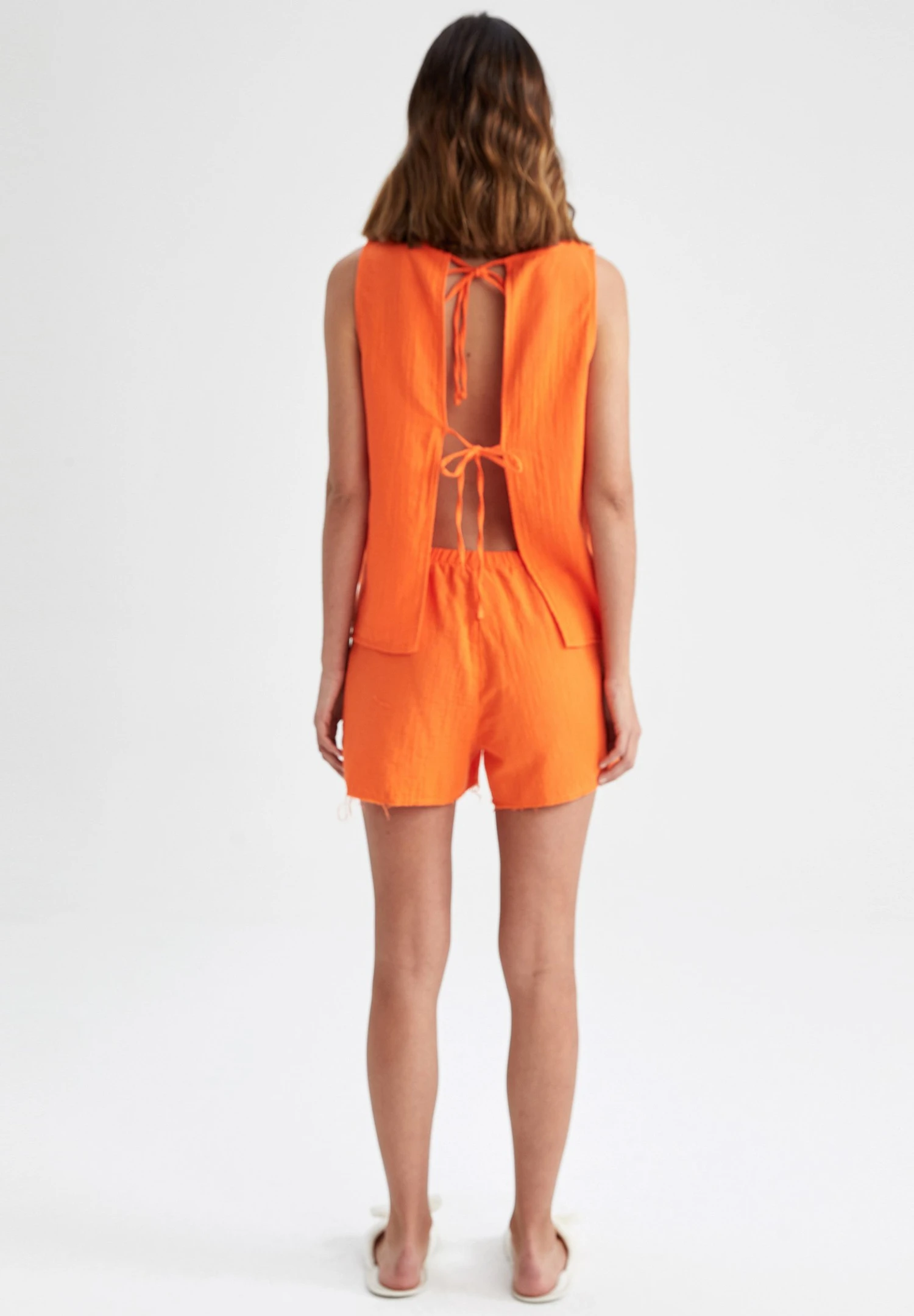 DeFacto Regular Fit - Pyjamabroek - Orange 5 DeFacto Regular Fit - Pyjamabroek - Orange - Afbeelding 3