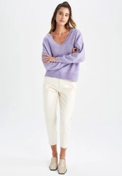 DeFacto Relax Fit - Trui - Purple 6 DeFacto Relax Fit - Trui - Purple -DeFacto 7aa03029a9824da3aec73d0beccbcf78