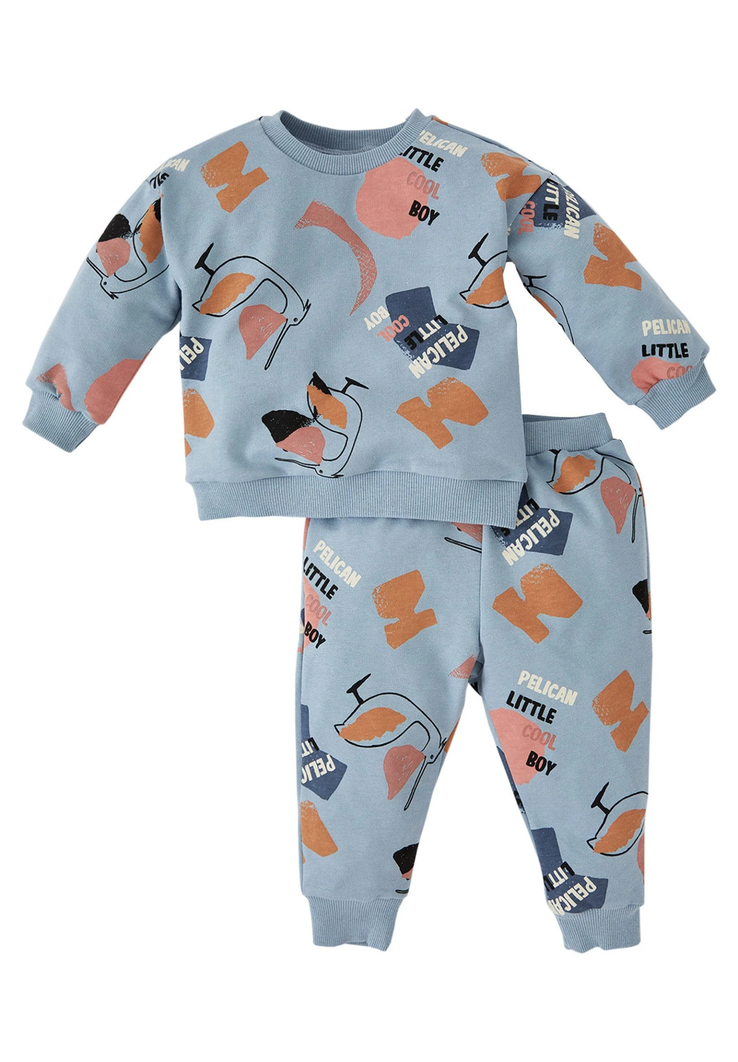 DeFacto Set Regular Fit- Sweater - Blue 3 DeFacto Set Regular Fit- Sweater - Blue