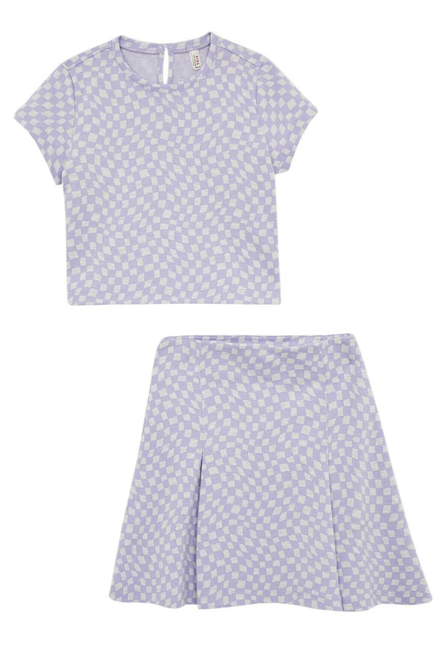 DeFacto Set - Minirok - Purple 3 DeFacto Set - Minirok - Purple