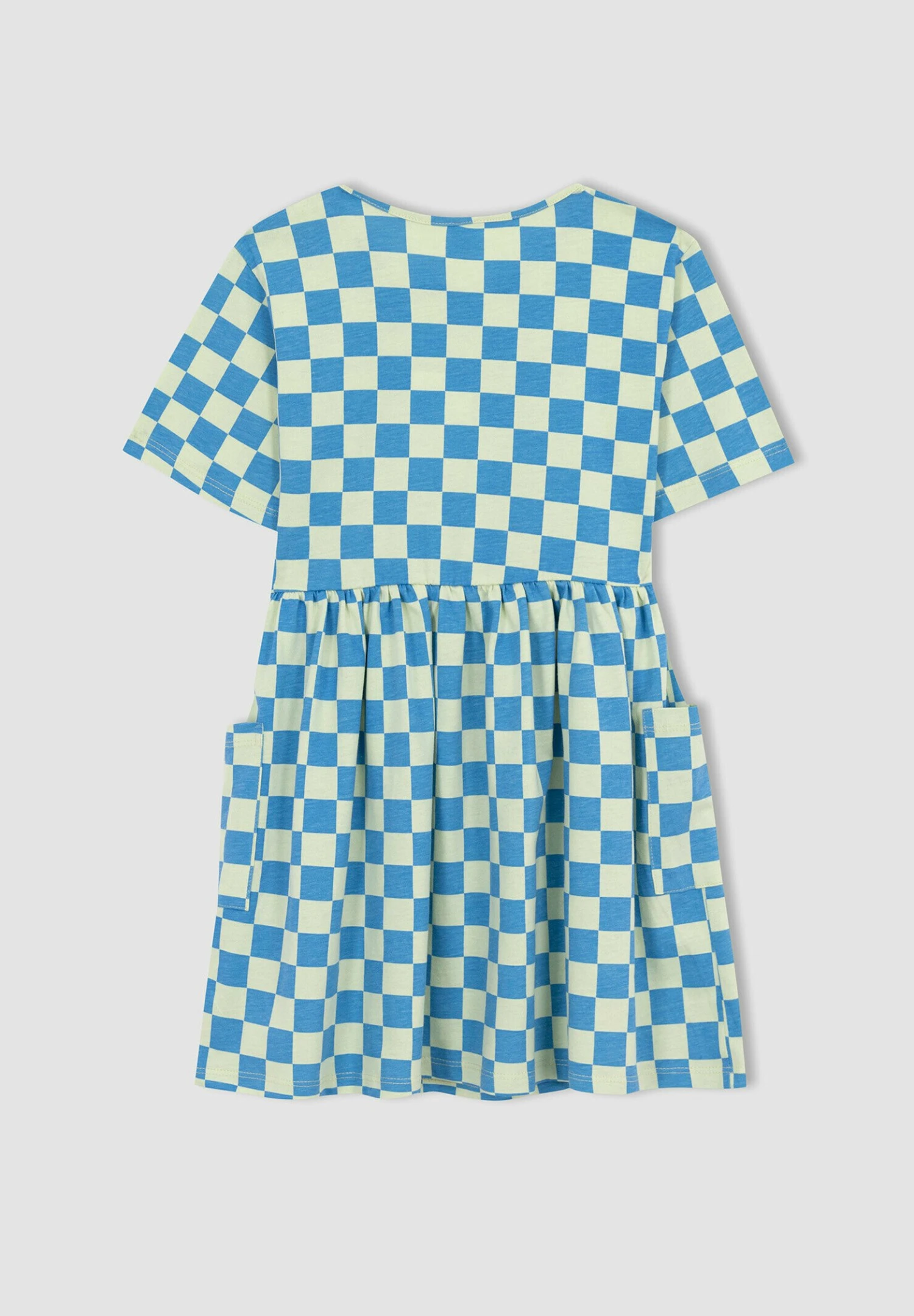 DeFacto Regular Fit - Jerseyjurk - Blue 4 DeFacto Regular Fit - Jerseyjurk - Blue - Afbeelding 2