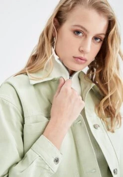 DeFacto Lichte Jas - Turquoise 11 DeFacto Lichte Jas - Turquoise -DeFacto 7bee321b720a45d6b62d5a8fd0159279