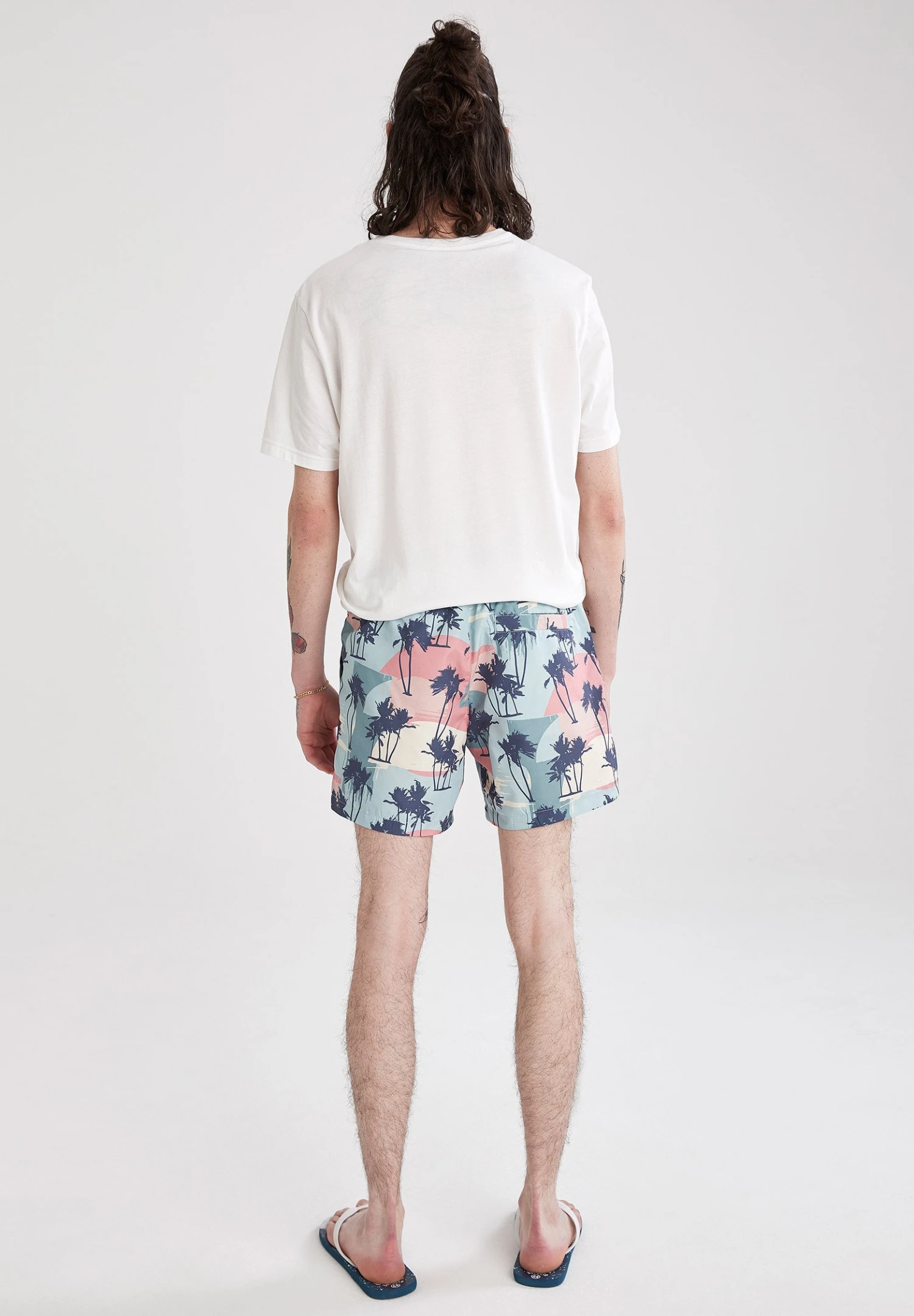 DeFacto Zwemshorts - Blue 5 DeFacto Zwemshorts - Blue - Afbeelding 3