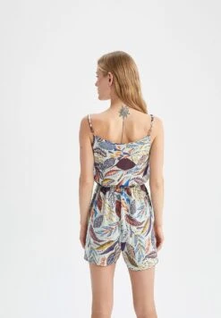 DeFacto Jumpsuit - Turquoise -DeFacto 7ce08d3814404acea1cb85cf118ff1f4